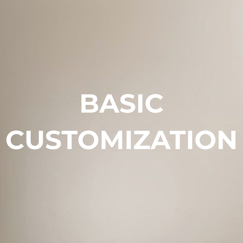Basic Customizations